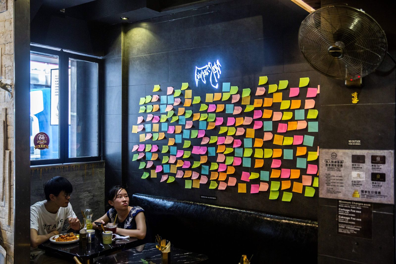 Lennon Wall Hong Kong independence